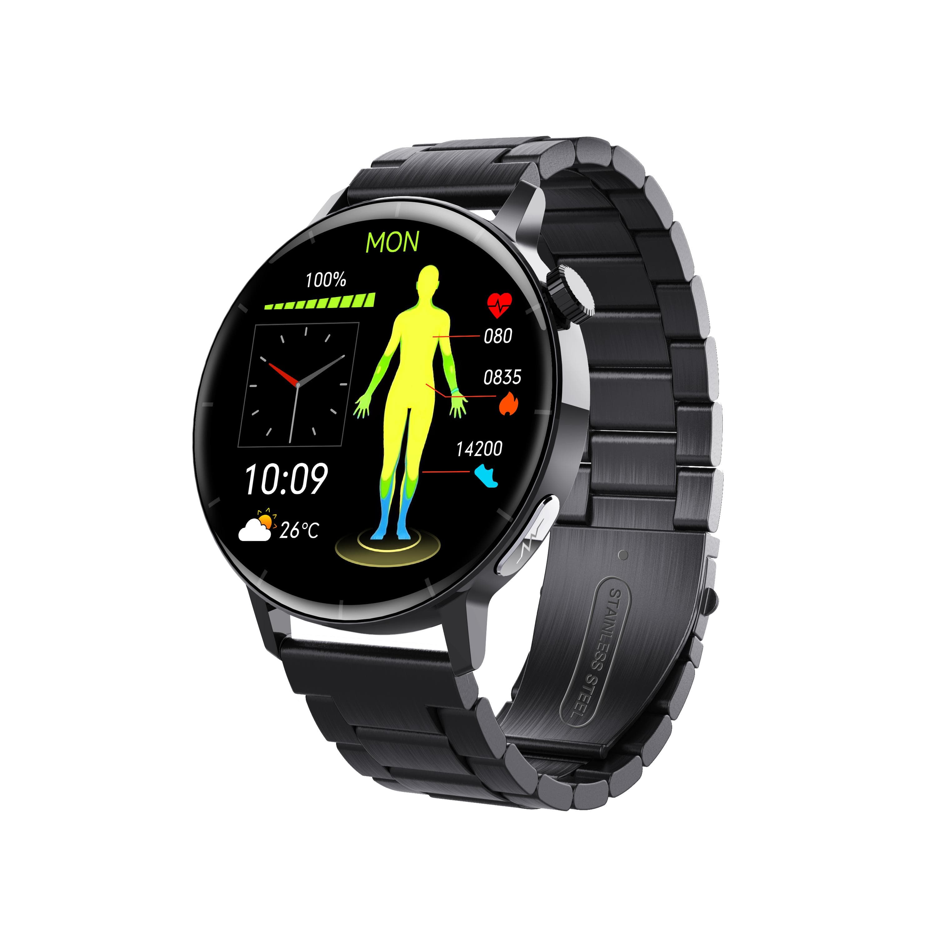 F67pro Smart Watch EKG EKG Rotlicht Blutsauerstoff Wissenschaft Schlaf Sportuhr