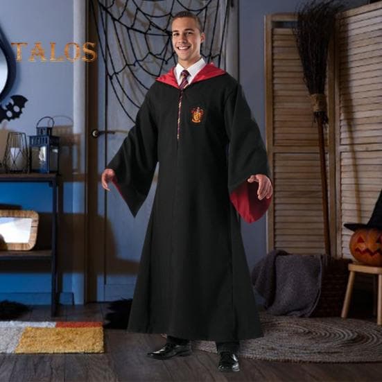 Fantasy-Robe aus Film- und Fernsehcharakteren, mysteriöser Stil, locker sitzende Robe, Halloween-/Weihnachtskostüm, College-Zubehör cm