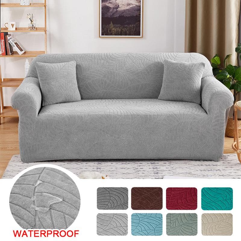 Jacquard-Sofabezug, wasserdicht, elastisch, All-Inclusive-Sofa-Sitzbezug für Wohnzimmer, Möbelschutz für Haustiere, Kinder, abnehmbar