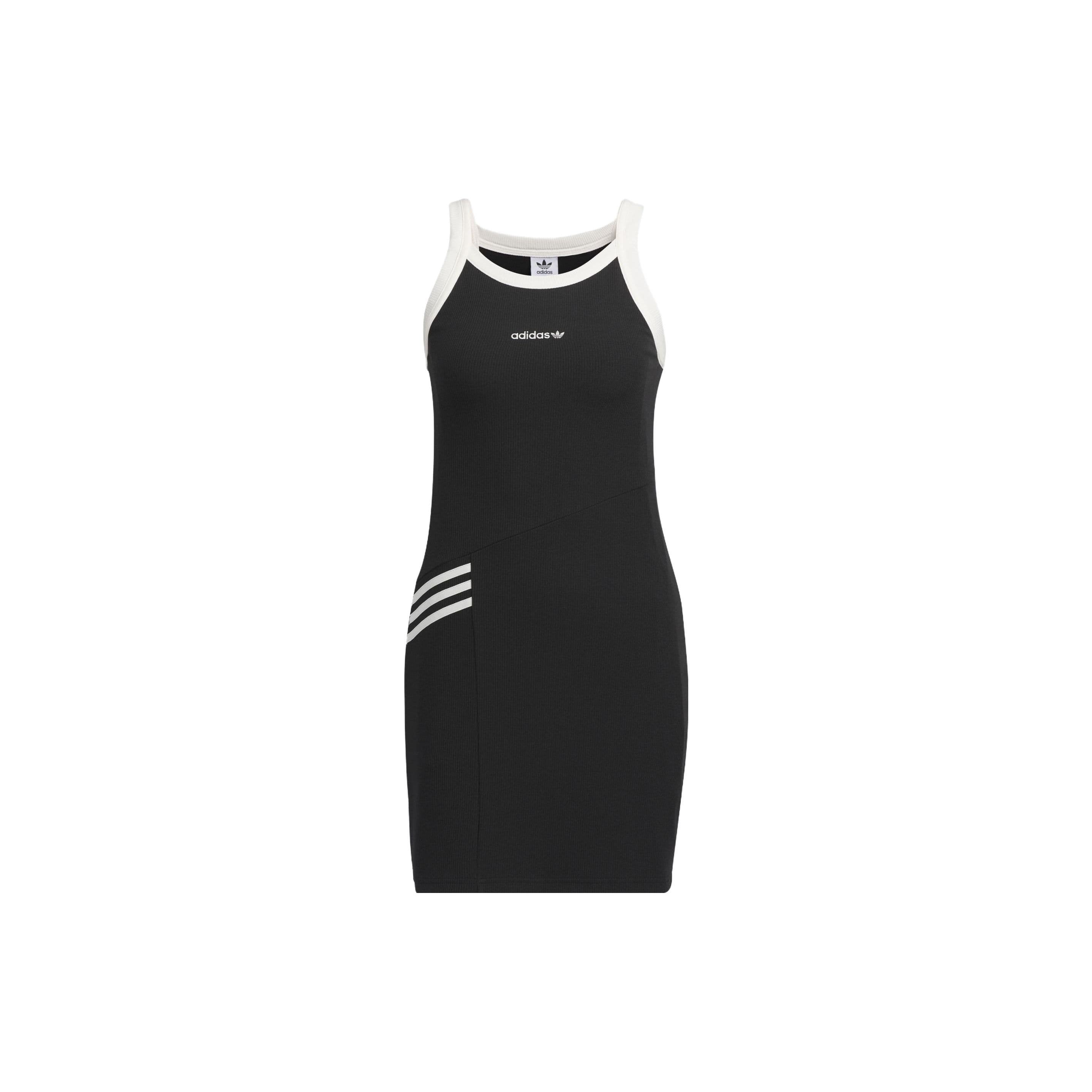 Adidas Originals Clover Exclusives Robe de Sport Sans Manches Robe Femme Noir IU4841 cm