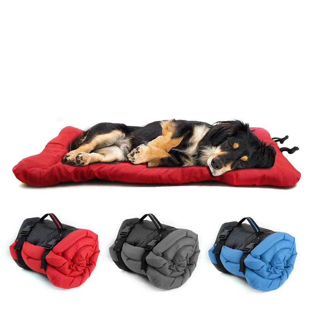 Wasserdichtes Outdoor-Hundebett & Kissen - Tragbare Sofamatte für Haustiere armee grüne
