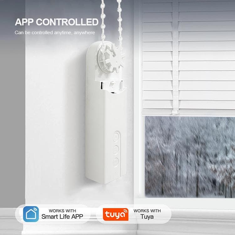 ZigBee Smart Elektrischer Vorhangmotor mit Fernbedienung & App-Steuerung