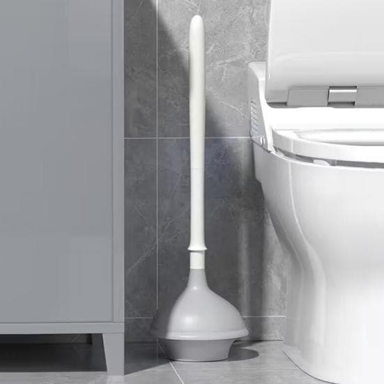 Toiletten-Pümpel, robuster Force Cup-Toilettenpümpel mit langem Griff, Badezimmer-Reinigungszubehör für Toiletten, Waschbecken, Badewannen und