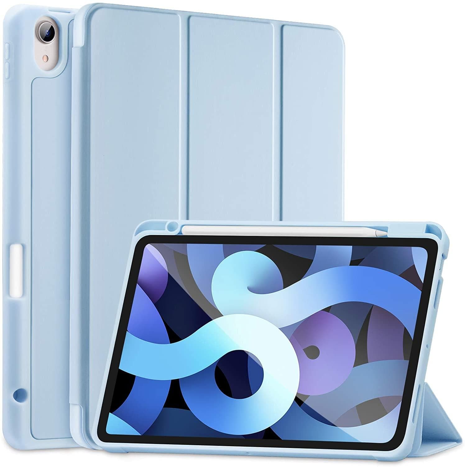 Für iPad Air 4 Hülle 10,9 Zoll 2020 iPad Air 4. Generation Cover A2316 A2324 A2325 A2072, Smart Case für iPad Air(4.)Stifthalterabdeckung