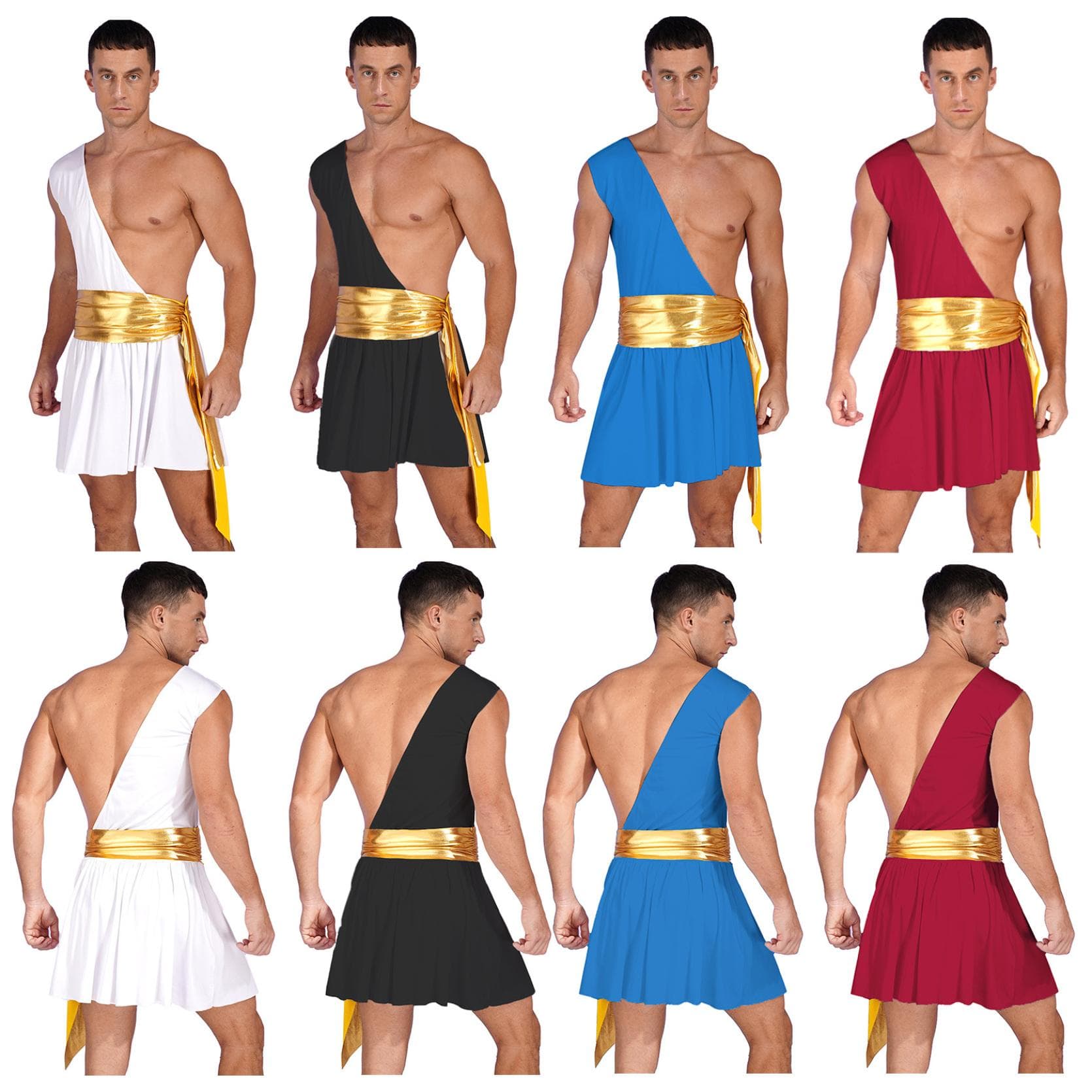 Römisches Gladiator-Kostüm für Herren, antiker griechischer Gott, Halloween, Cosplay, Rüstung, Soldat, Rollenspiel, mittelalterlicher Ritter,