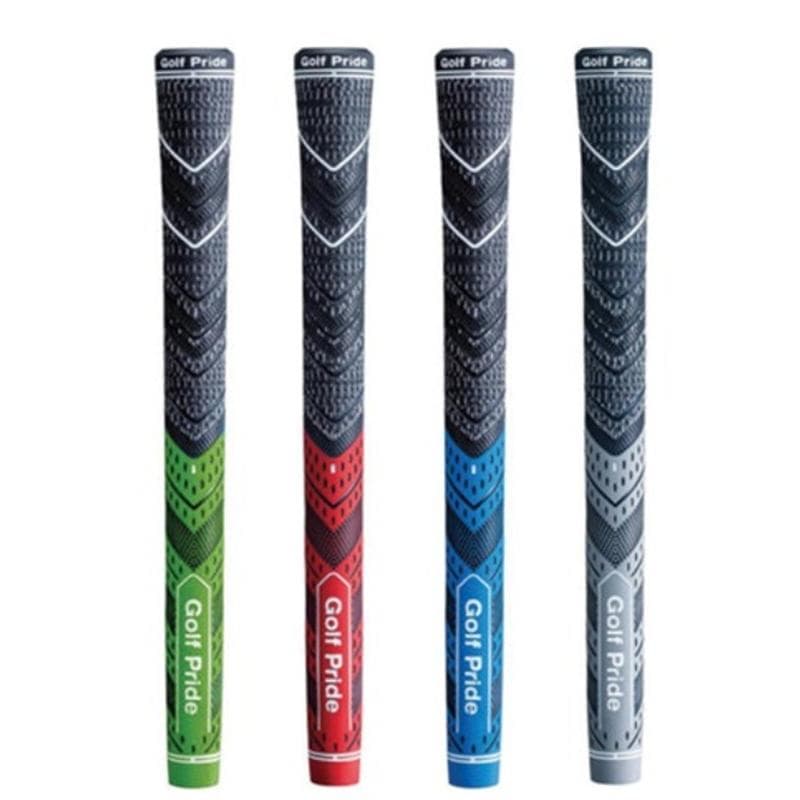 10 Stück rutschfeste Multi-Compound-Golfgriffe aus Naturkautschuk, Standard, Allwetter-Contral, Hybrid-Golfgriffe blau