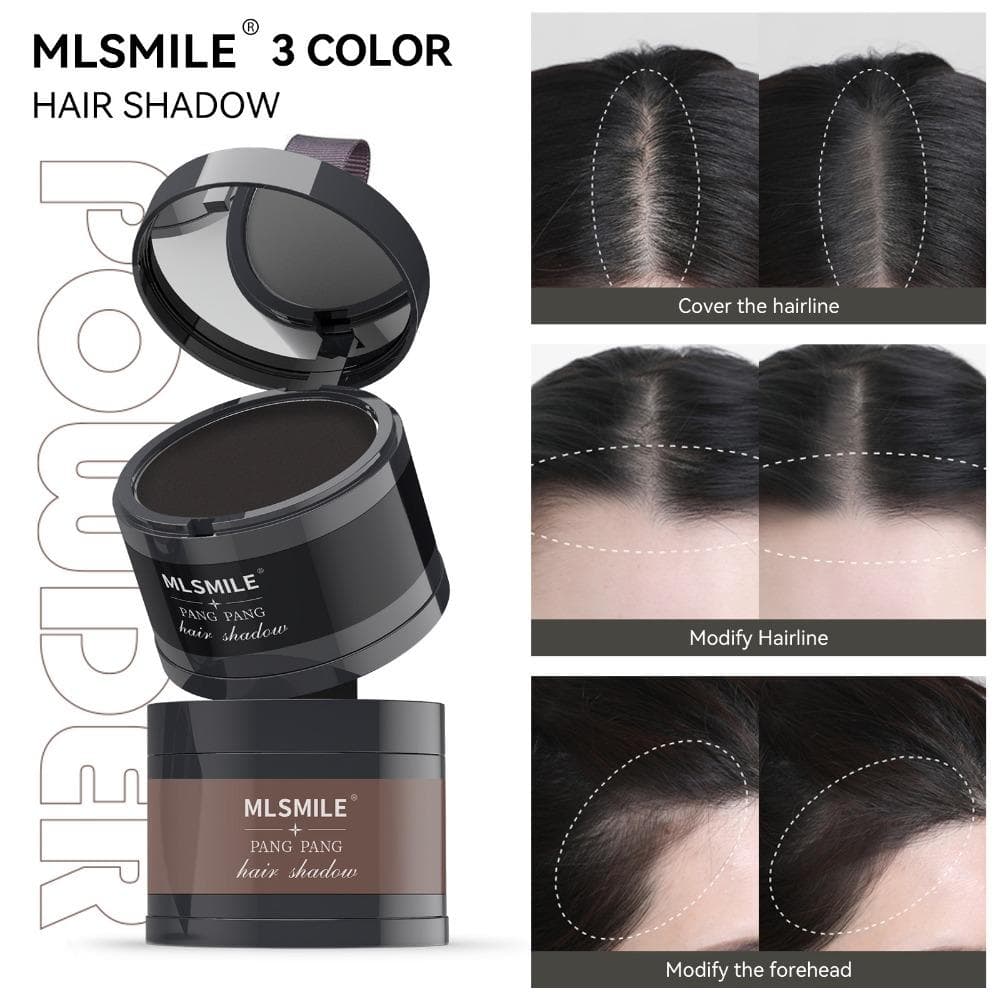 MLSMILE Hairline Fluffy Powder Hairline Shadow Powder füllt den Haaransatz