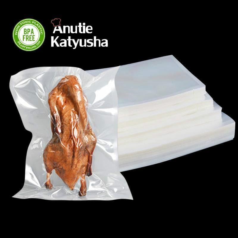 100 Teile/los Vakuum Beutel Für Lebensmittel BPA-Freie Lagerung Film Erhitzt & Gefrierschrank Taschen Küche Lebensmittel Grade Verpackung Taschen