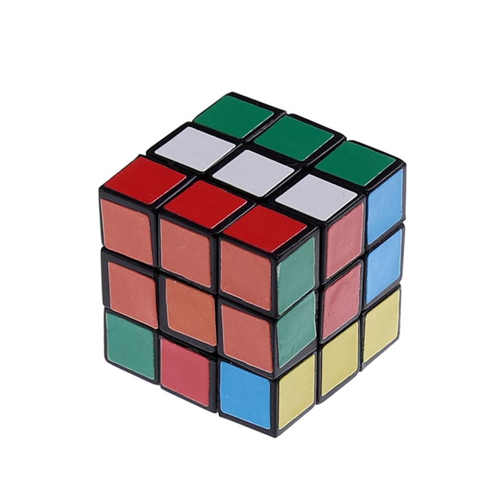3 x 3 x 3 Zauberwürfel, lindert Stress, einfaches Drehen, glattes Puzzle, pädagogisches Würfelspielzeug
