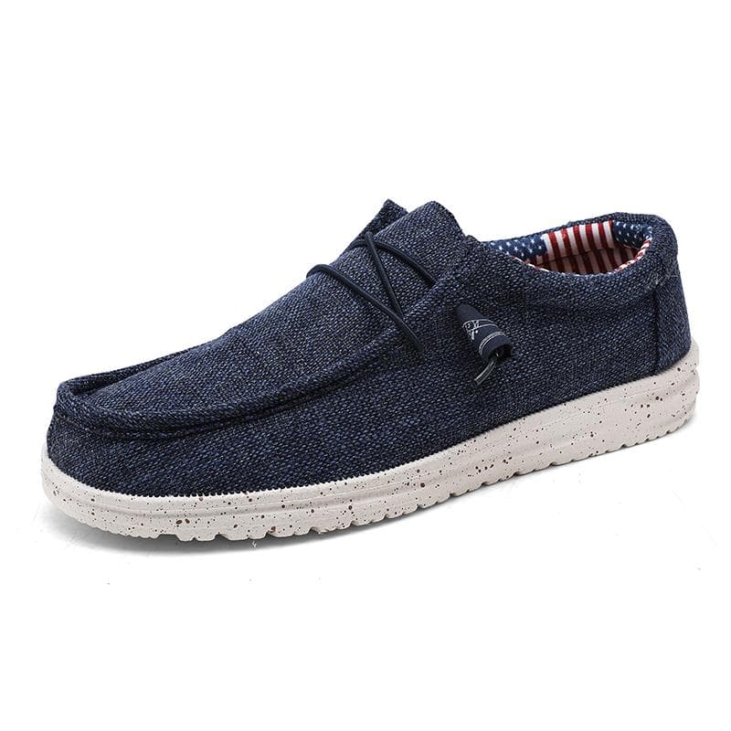 Herren 2024 Neueste Freizeit-Sportschuhe Frühling Sommer Atmungsaktiv Leicht Outdoor Canvas Schuhe Große Größe Herrenschuhe Walking Slipper cm