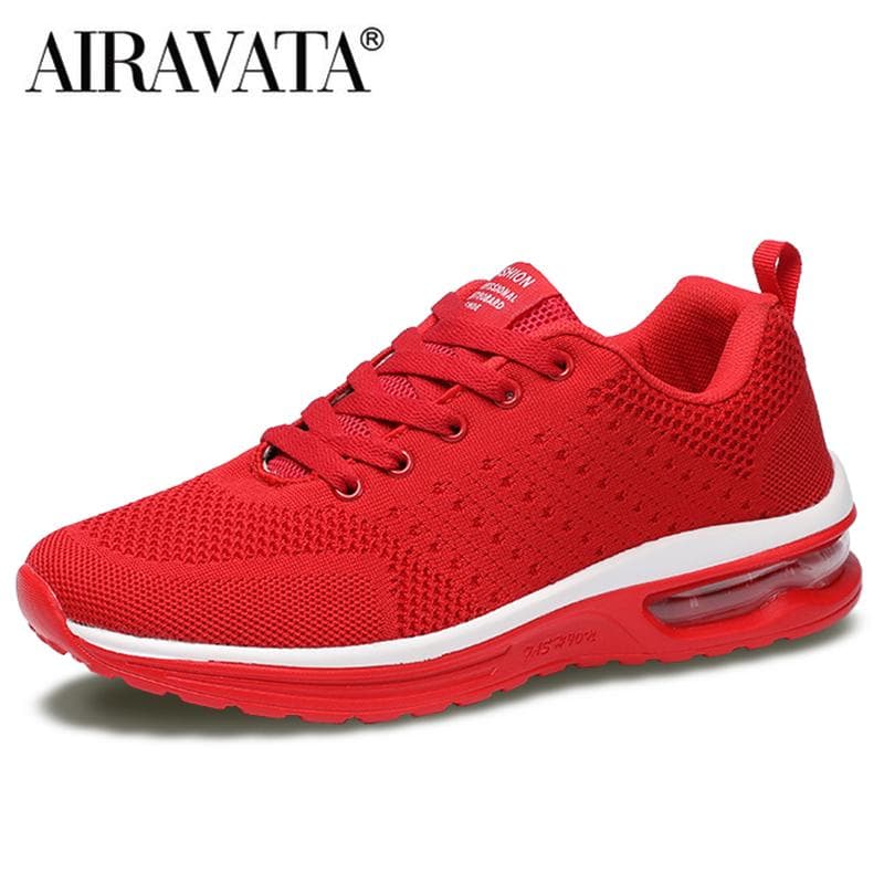 Mode Männer Frauen Laufschuhe Paar Mesh Atmungsaktive Turnschuhe Sport Schuhe Outdoor Casual Schuhe cm rot