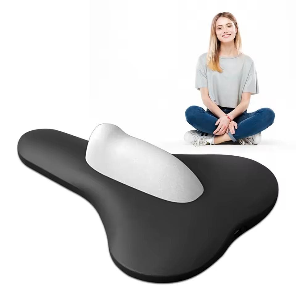 Elektrischer Beckenbodenmuskeltrainer USB-wiederaufladbarer Kegel-Trainer Massagekissen Ergonomischer Hüftverstärker Übungswerkzeug grau