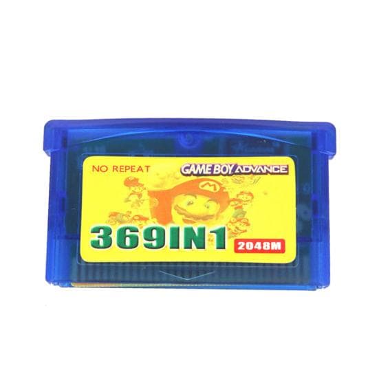 369 in 1 Spielkassette Gaming US-Version Karte für GameBoy Advance