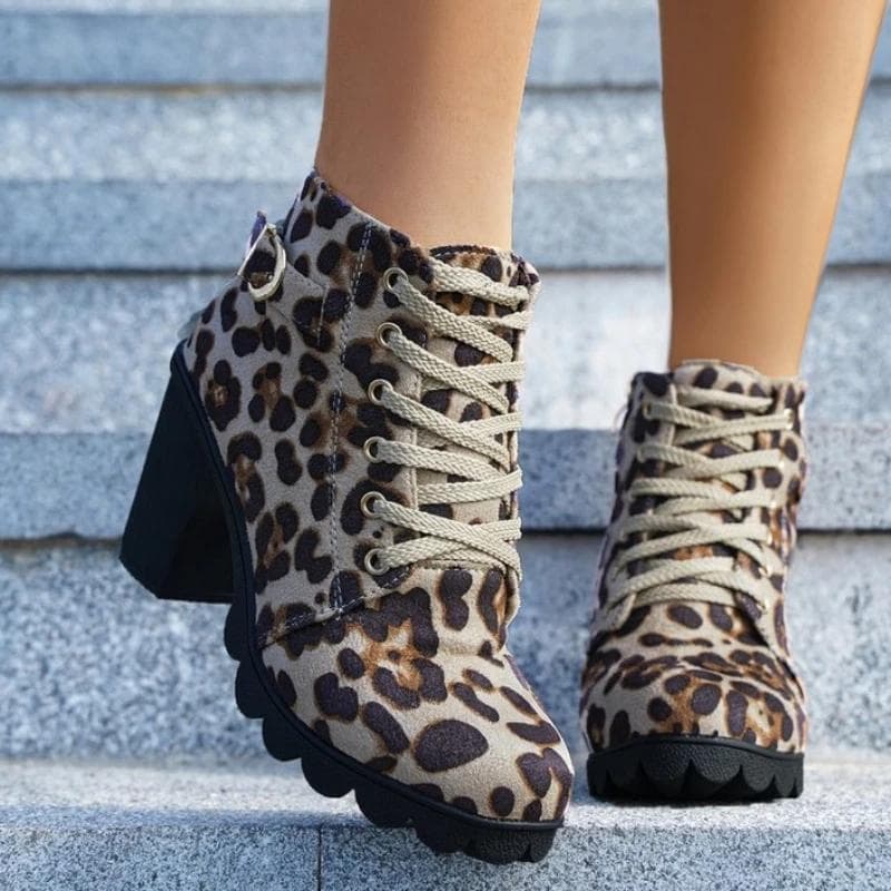 Damenstiefel 2024 Neu Warme Winter Damen Kurzstiefel mit hohen Absätzen Bequemer dicker Absatz Bequeme moderne Stiefel Zapatos cm königsblau