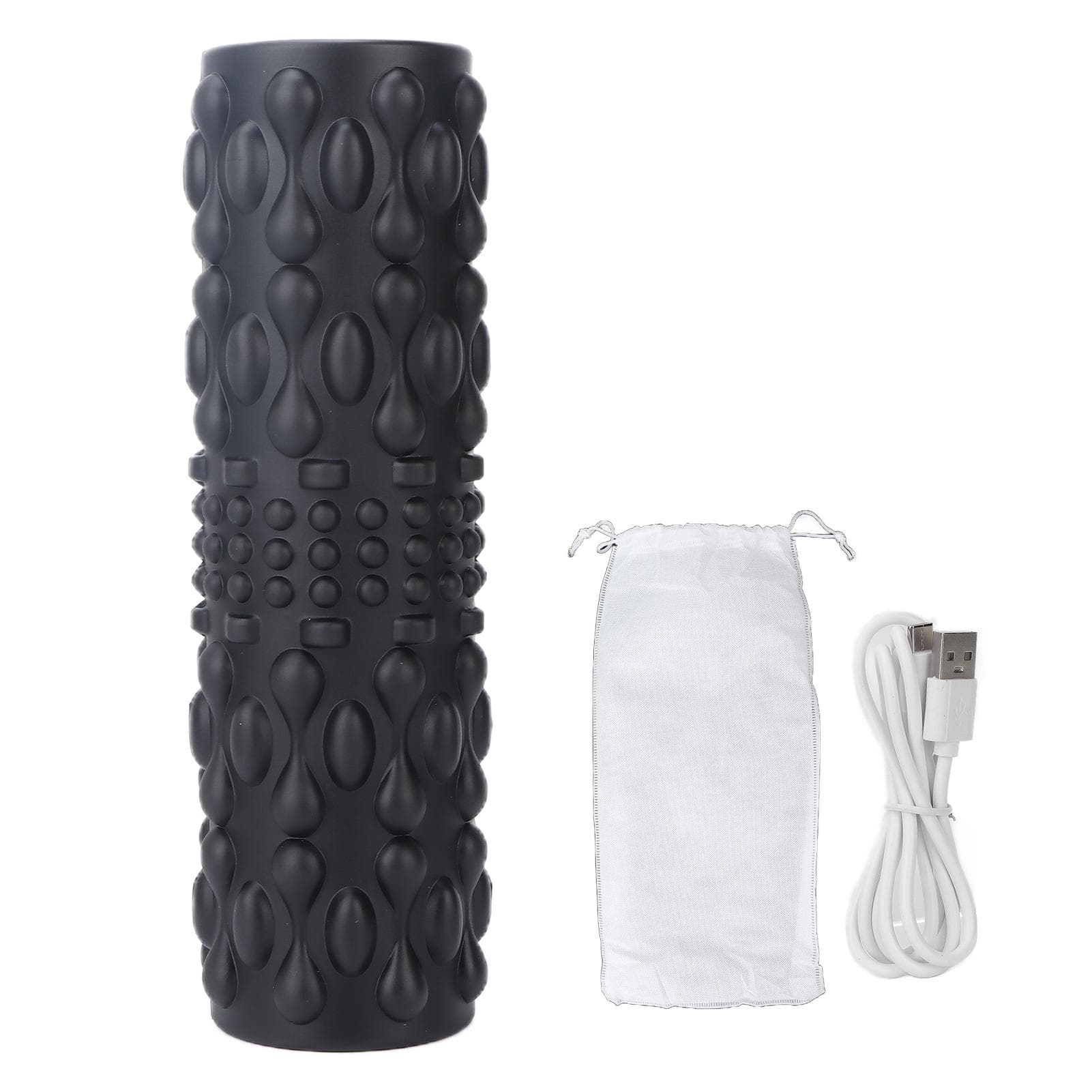 Rouleau de Fitness Électrique Professionnel Relaxation Musculaire Confortable Rouleau de Massage des Muscles du Dos (