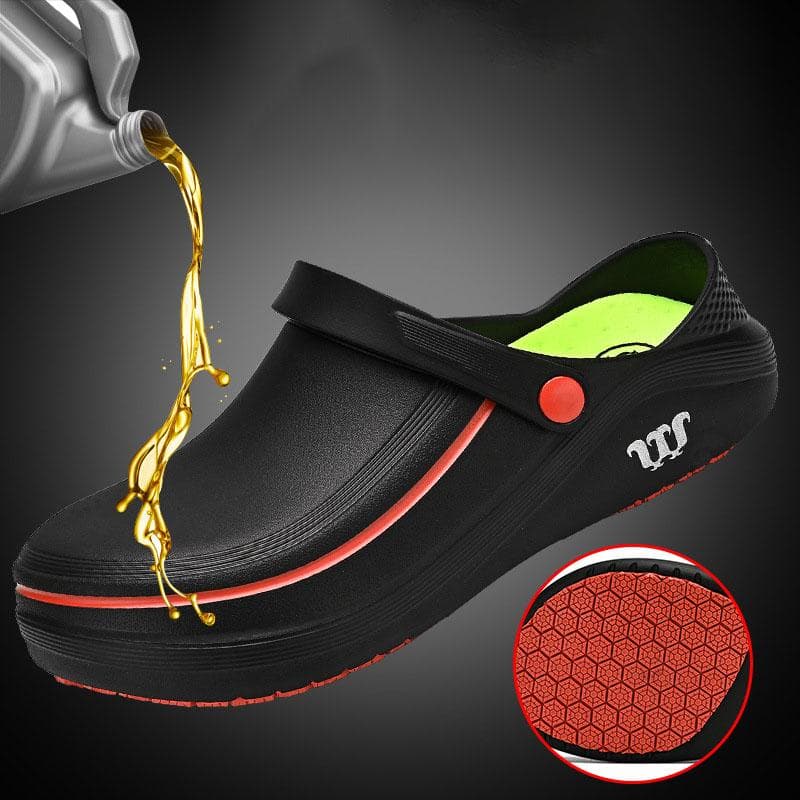 EVA-Kochschuhe, leichte Arbeitsschuhe, rutschfeste Outdoor-Sicherheitsschuhe, wasserdicht, bequeme Wanderschuhe, ölbeständig für die Küche cm
