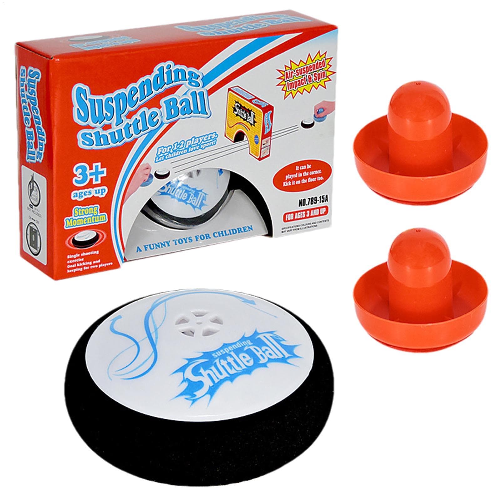 Air Hockey Schwebe-Puck, Kleines elektrisches schwebendes Spiel Air Hockey Tischspiel Actionspiel Kinder Kleines Tisch-Actionspiel Hockey-Pucks
