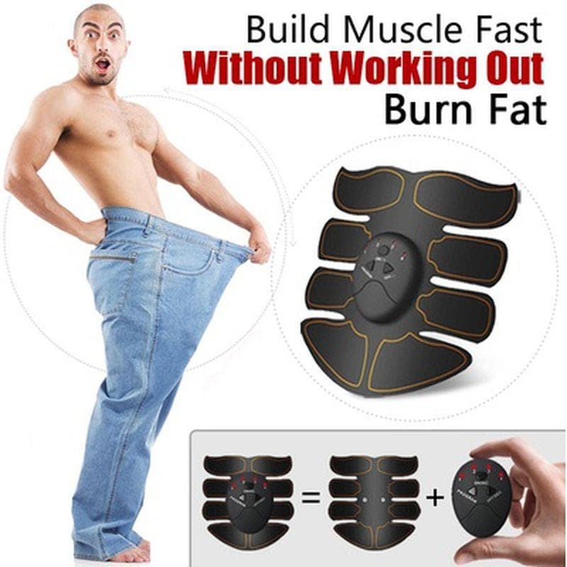 EMS-Bauchmuskeltrainer, intelligenter Bodybuilding-Fitness-Bauchmuskel, Fett verbrennen, schnell Muskeln aufbauen