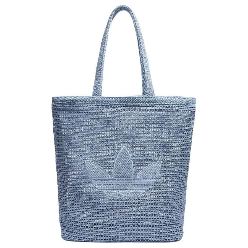 Adidas Originals Recycelte Polyester Tragetasche, Einkaufstasche, Schultertasche Damen Blau Adidas KW2006 blau