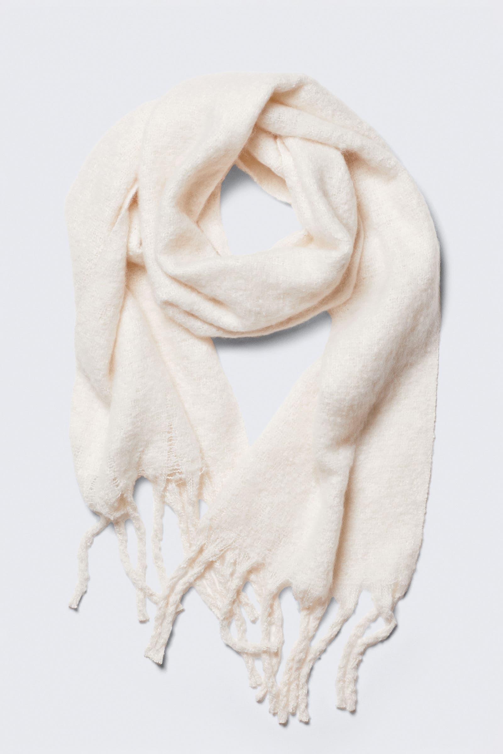 Chunky Fringed Scarf