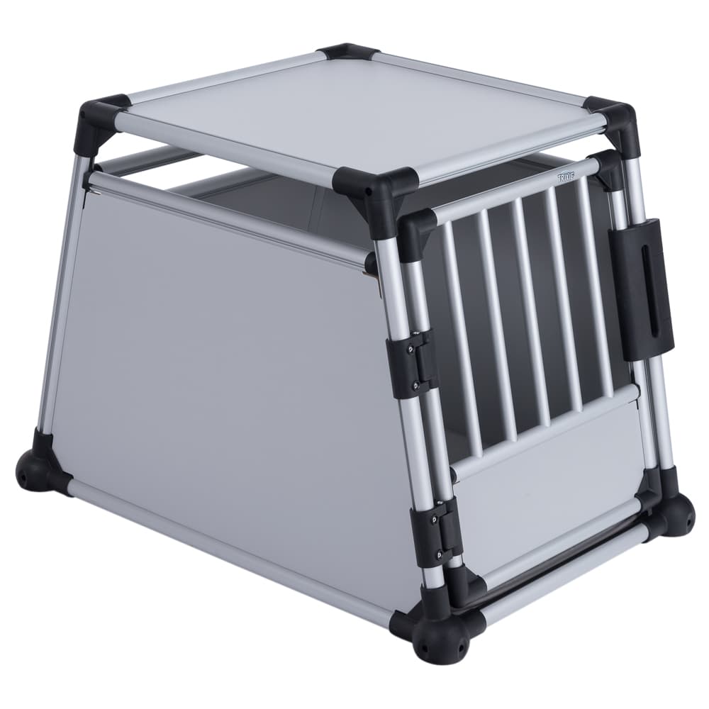 Trixie Hundebox Aluminium - B 63 x T 90 x H 65 cm (Grösse M-L)