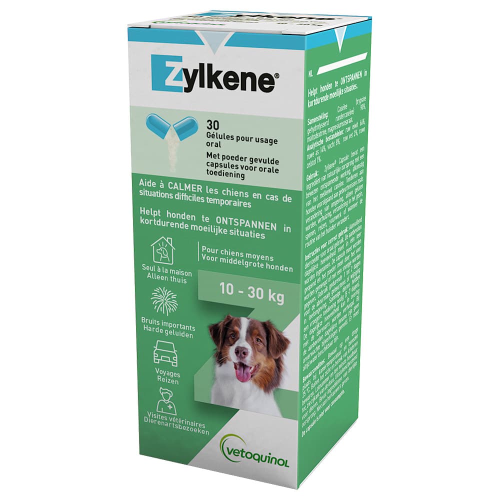 Zylkene Kapseln 225 mg Hund 10 - 30 kg - 30 Stück