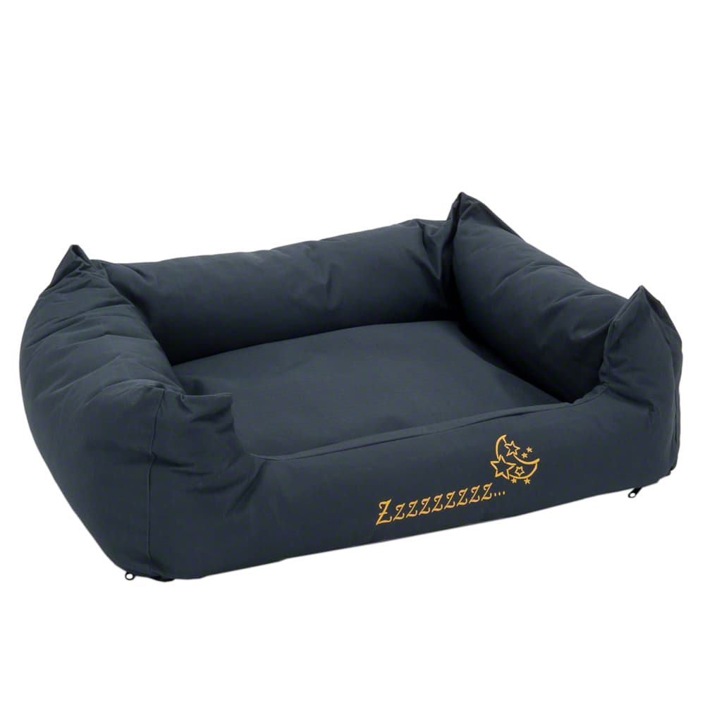 Set: Hundebett Sleepy Time mit Kissen + Vetbed® Isobed SL Hundedecke Paw - Set S