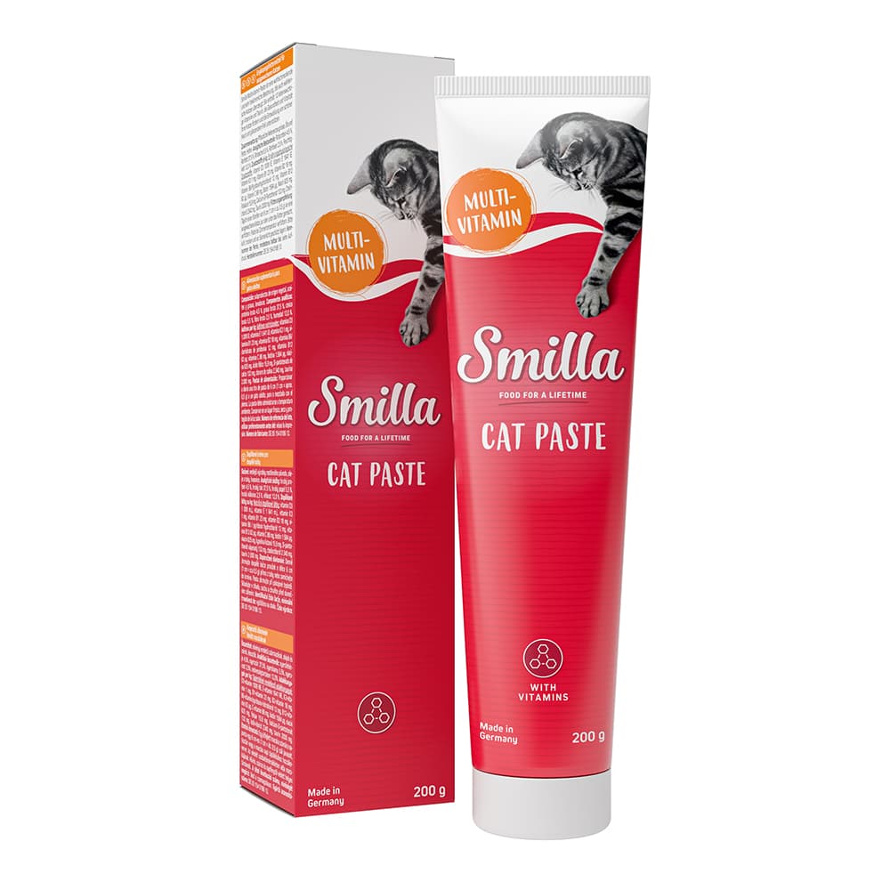 Smilla Multi-Vitamin Katzenpaste - Sparpaket: 3 x  200 g