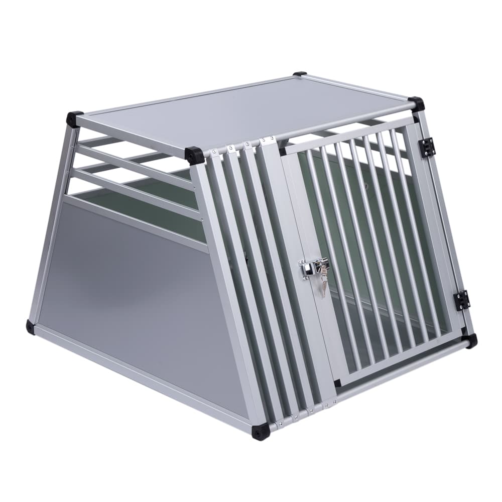 Autohundebox AluRide - Grösse L: B 80 x T 92 x H 65 cm
