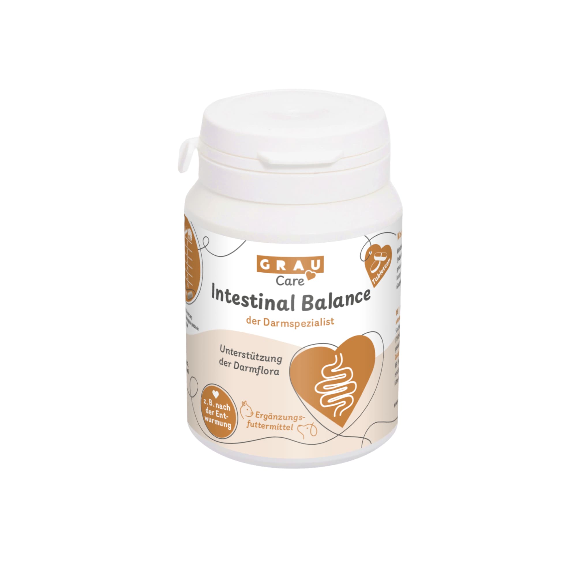 GRAU Intestinal Balance - Sparpaket: 2 x 60 Tabletten