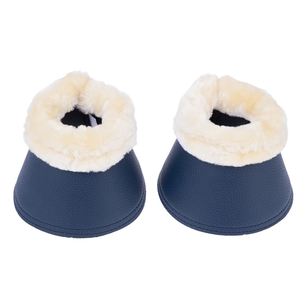 Nomad Tales Set Dressurgamaschen & Hufglocken, marineblau - 2 Hufglocken, Grösse L