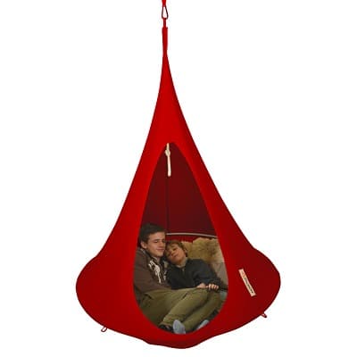 Cacoonworld Hängehöhle "Cacoon", Rot, Single, ø 1,5 m