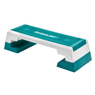 Reebok Aerobic-Stepper "The Original", Weiss-Türkis