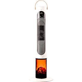 Elektrokamin TARTUS, 2000 W, 2 Heizstufen, automatische horizontale Oszillation, 3D Flammeneffekt, Touch-Steuerung, Überhitzungs- & Kippschutz, mit