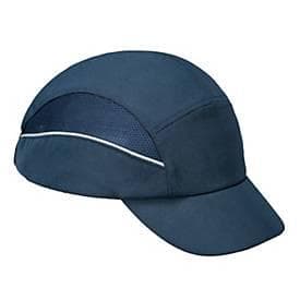 Portwest Anstosskappe PS59 AirTech, mit 50 mm langem Schirm, Belüftungsnetz, reflektierend, grössenverstellbar, EVA und Nylon, marineblau