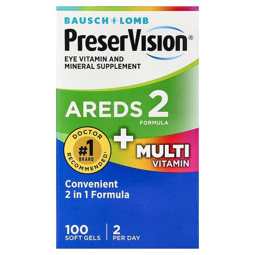 PreserVision, AREDS 2 Formula + Multi Vitamin, 100 Softgels