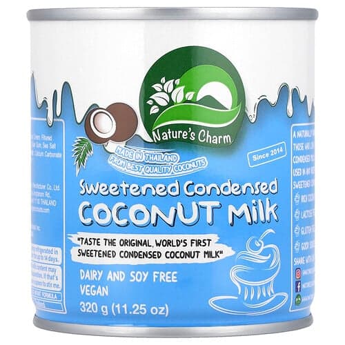 Nature's Charm, Sweetened Condensed Coconut Milk, 11.25 oz (320 g)