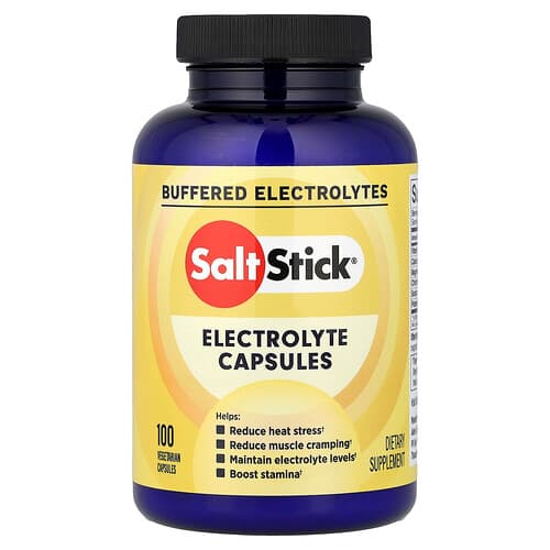 SaltStick, Electrolyte Capsules, 100 Vegetarian Capsules