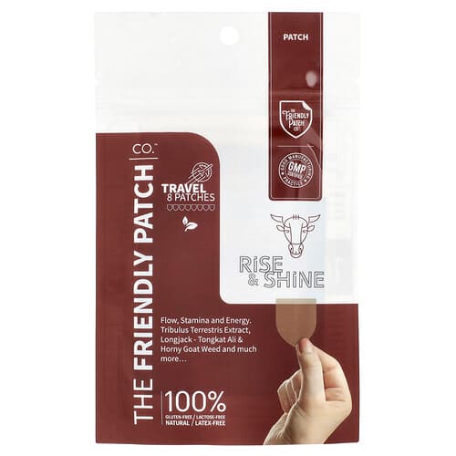 The Friendly Patch, Travel Patches, Rise & Shine, 8 Patches