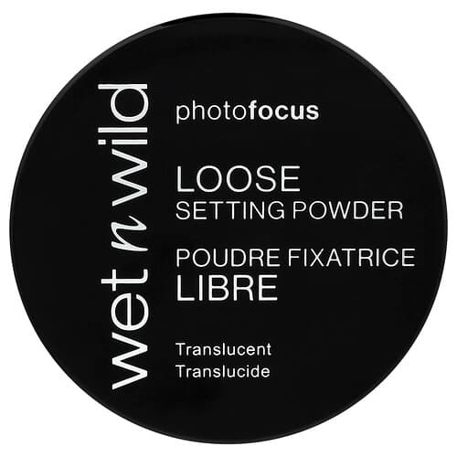 wet n wild, PhotoFocus™, Loose Setting Powder, 520B Translucent, 0.70 oz (20 g)