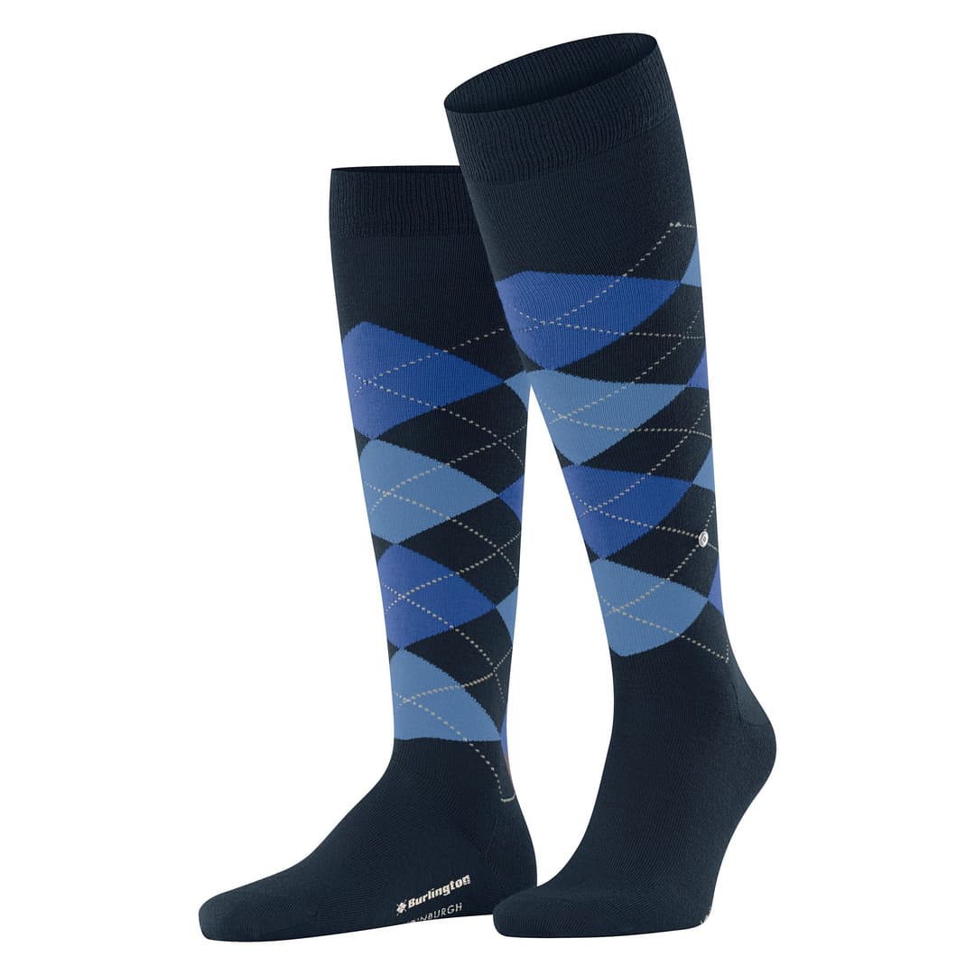 Burlington Edinburgh Herren Kniestrümpfe