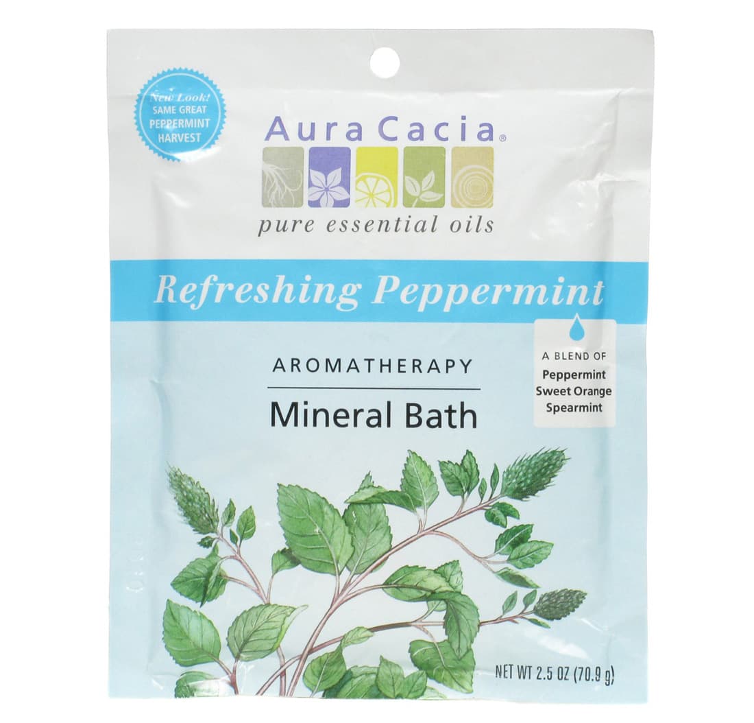 MINERAL BADESALZ (erfrischende Pfefferminze) 1 Packung