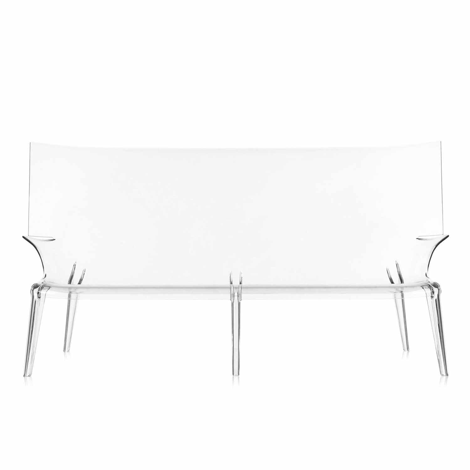 Uncle Jack Sofa, Farbe transparent/glasklar