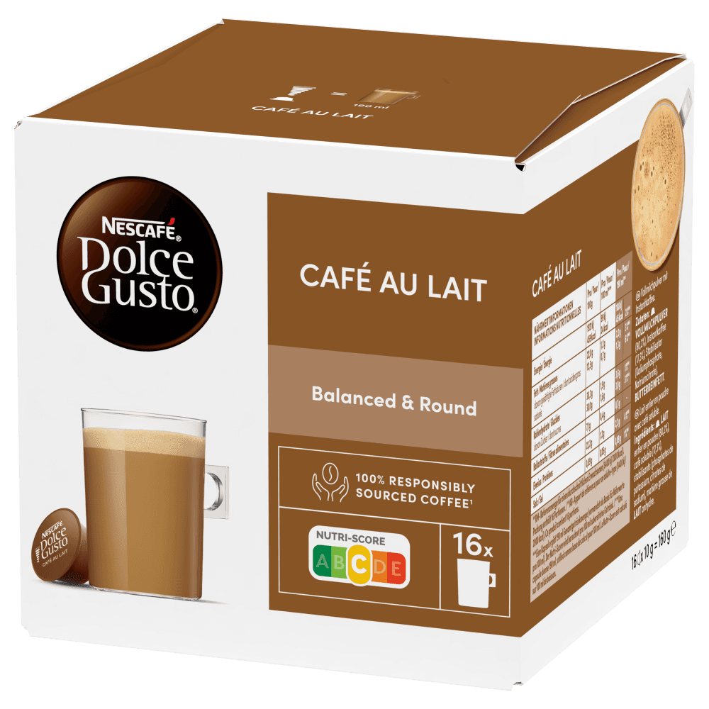 NESCAFÉ® Dolce Gusto® Café Au Lait - 16 Kapseln