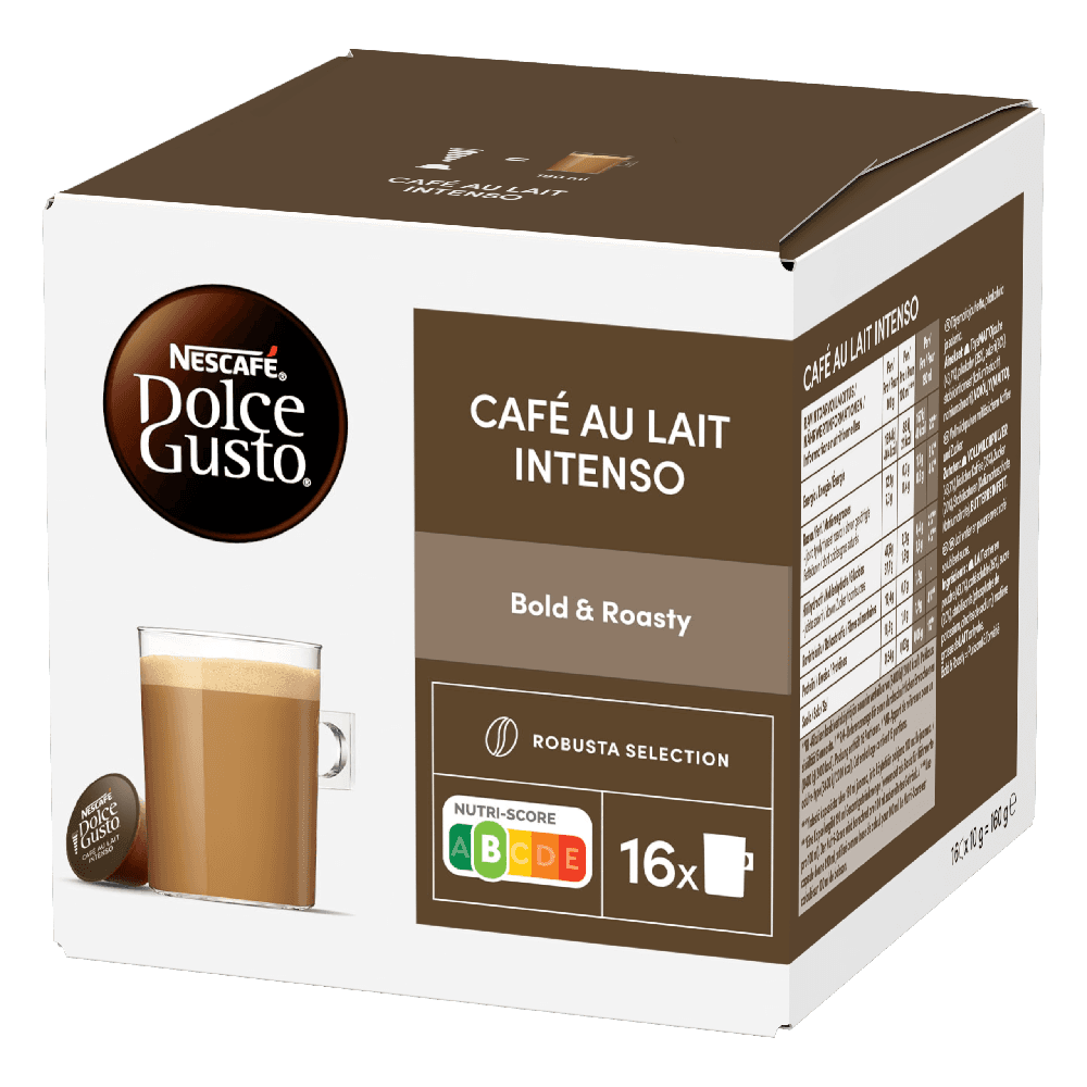 Café Au Lait Intenso - 16 Kapseln