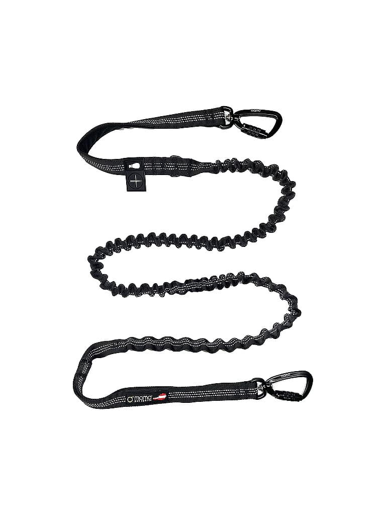 MAMO PET SPORTS Hundeleine Mamo Bungee Leash Austria Edition 185cm schwarz | 25MM
