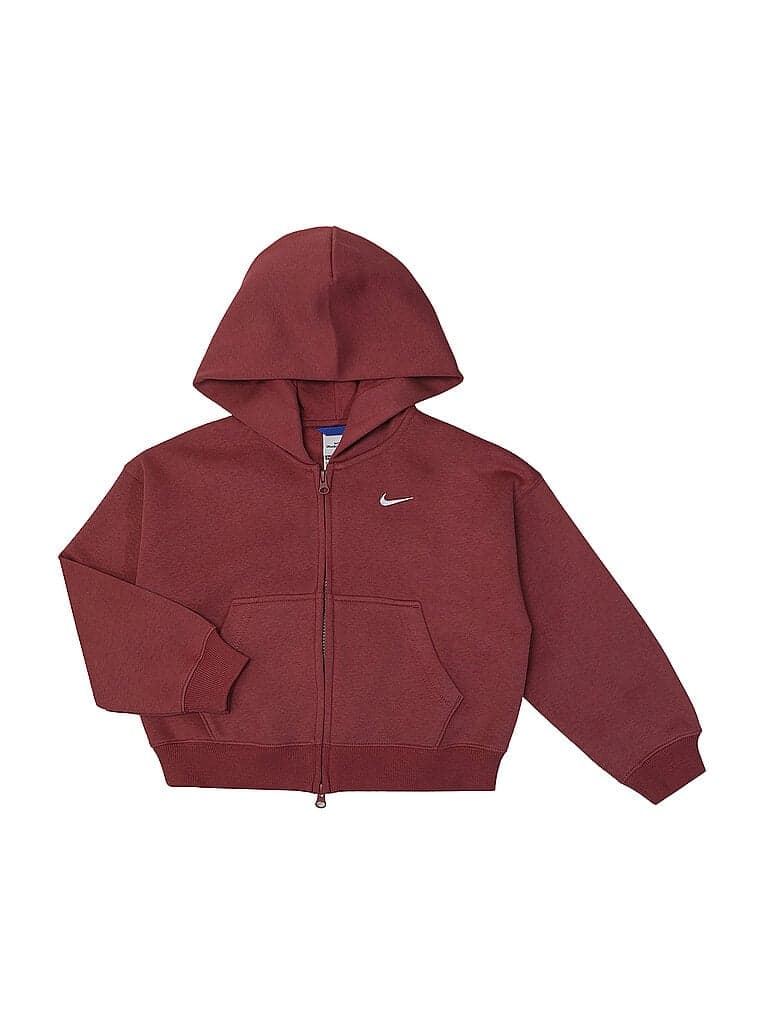 NIKE Mädchen Kapuzenjacke Sportswear Studio beere | L