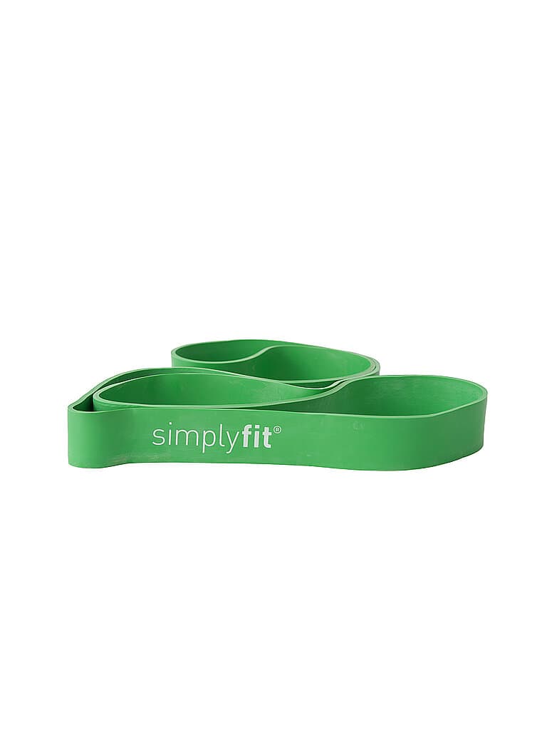 SIMPLY FIT Trainingsband Power Band Grün Extra Stark grün