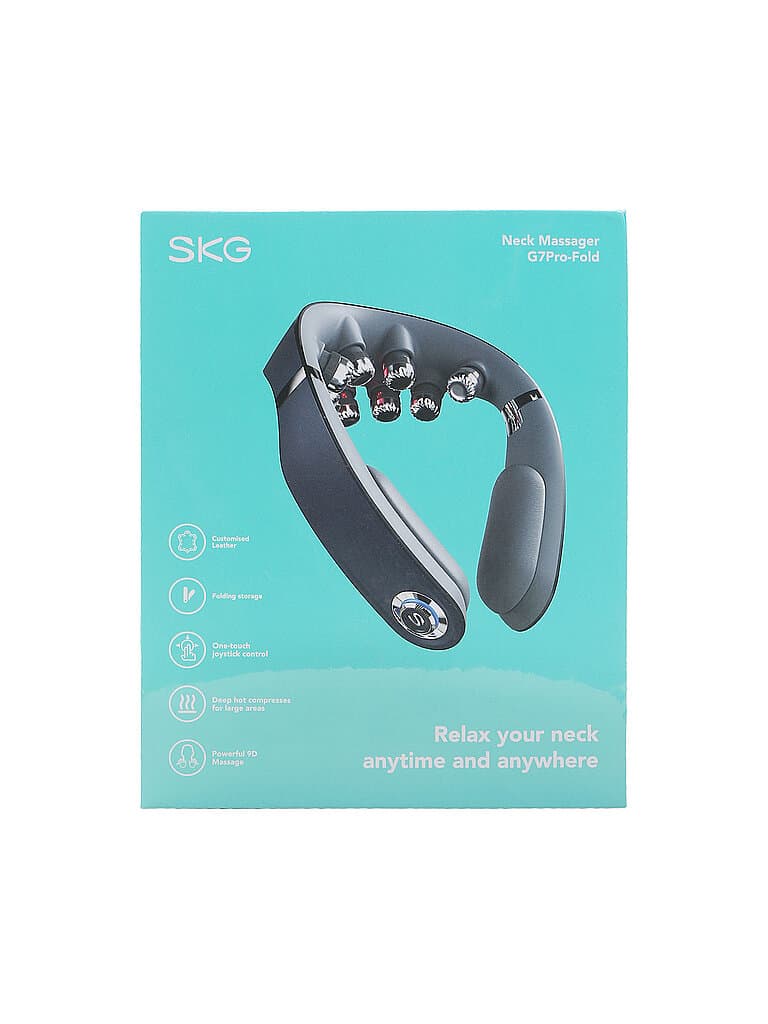 SKG Nacken Massagegerät G7 Pro-Fold dunkelblau