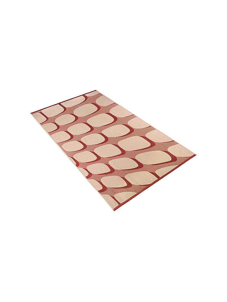 VOSSEN Strandtuch Shadow Play 100x180cm beige